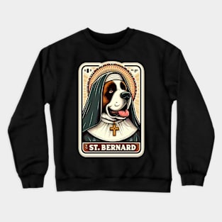 Saint Bernard nun Crewneck Sweatshirt